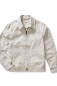 The Shifter Jacket in Stone Pigment Canvas