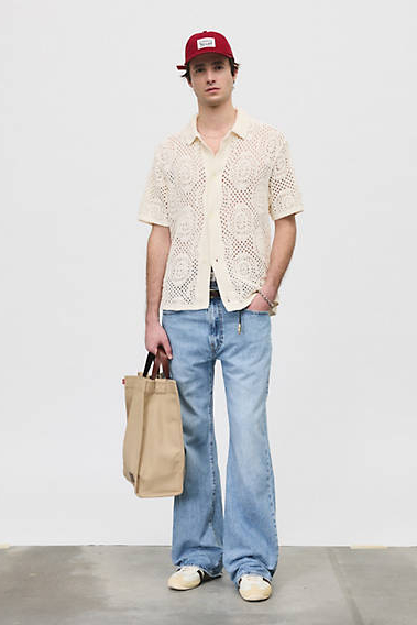 Levi's Sweater Camp Shirt - Men's S