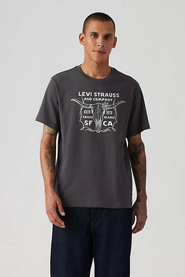 Levi's Relaxed Fit Short Sleeve Graphic T-Shirt - Men's XS