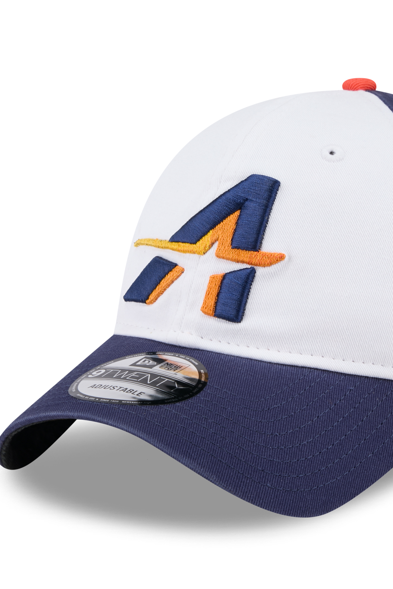 Men's New Era  White/Navy Houston Astros 2025 City Connect 9TWENTY Adjustable Hat
