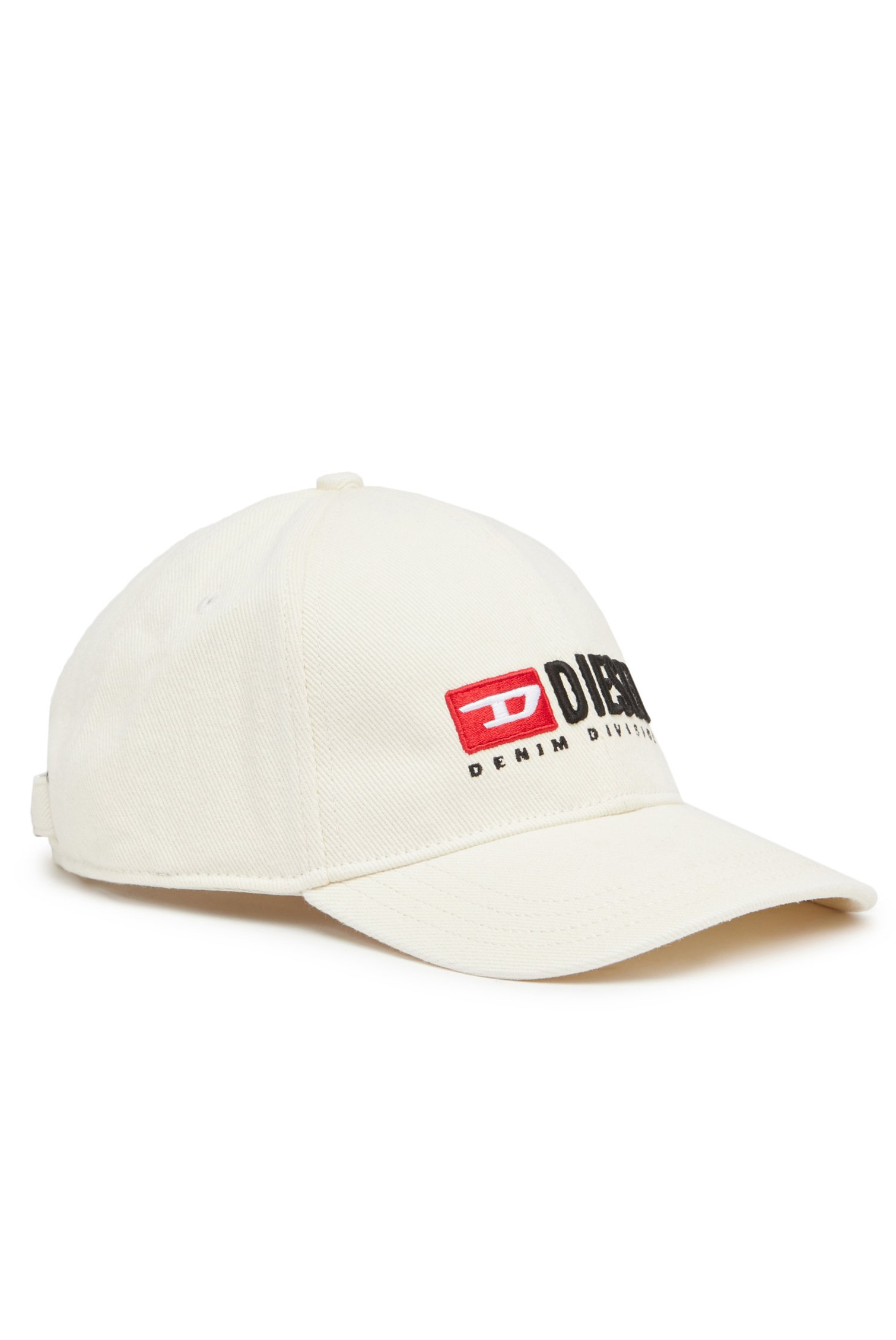 Diesel - Baseball cap with logo embroidery - Caps - Man - White