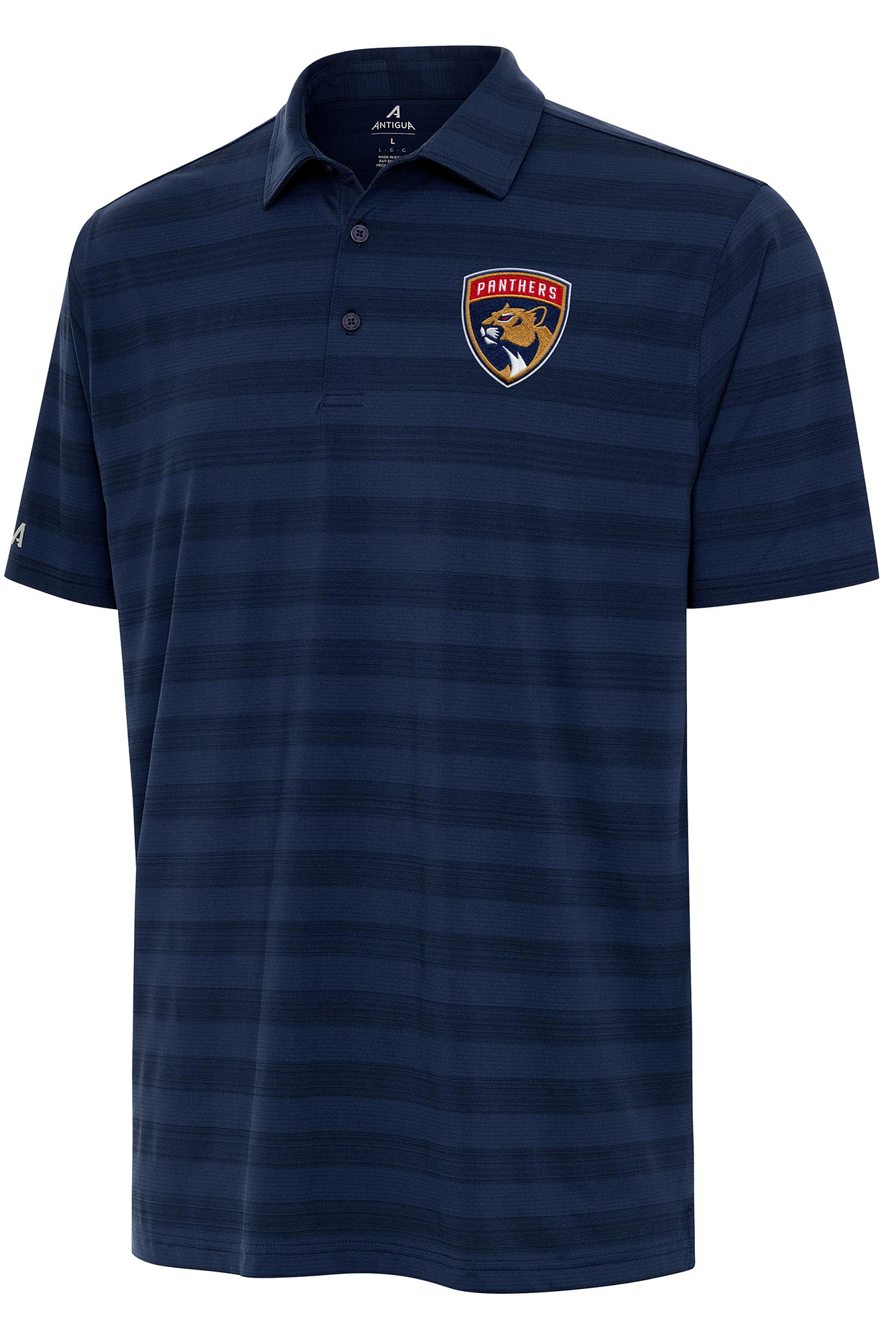 Men's Antigua  Navy Florida Panthers Big & Tall Tunnel Polo
